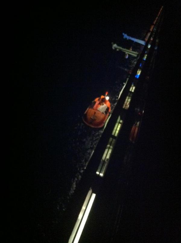 Carnival Destiny Lifeboat - Rescue - Overboard Passenger